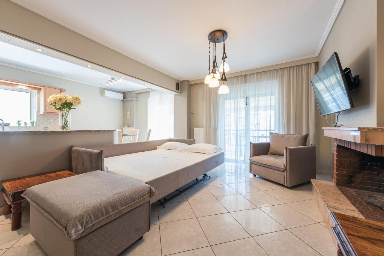 Luxury And Spacious Apt For 6 Guests Athènes Extérieur photo